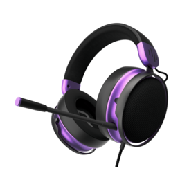  Геймърски слушалки Dark Project Sono Wired - Black/Violet 798507 FSH-DPP-HS-SONO-BLACK на топ цена - PIC.bg