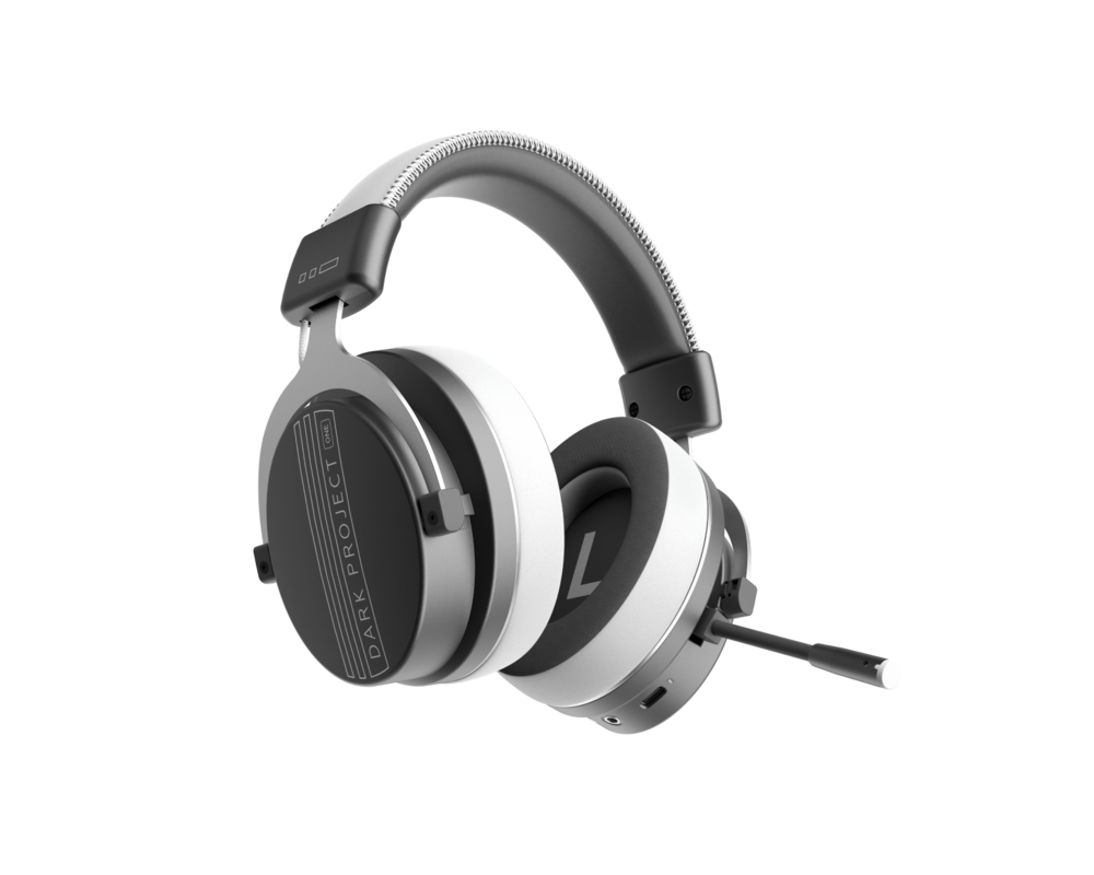Слушалки Геймърски безжични слушалки Dark Project Vexo Wireless - Gray 4