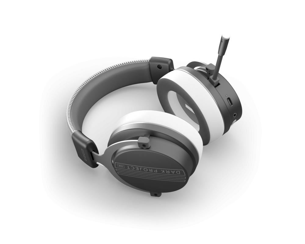 Слушалки Геймърски безжични слушалки Dark Project Vexo Wireless - Gray 8