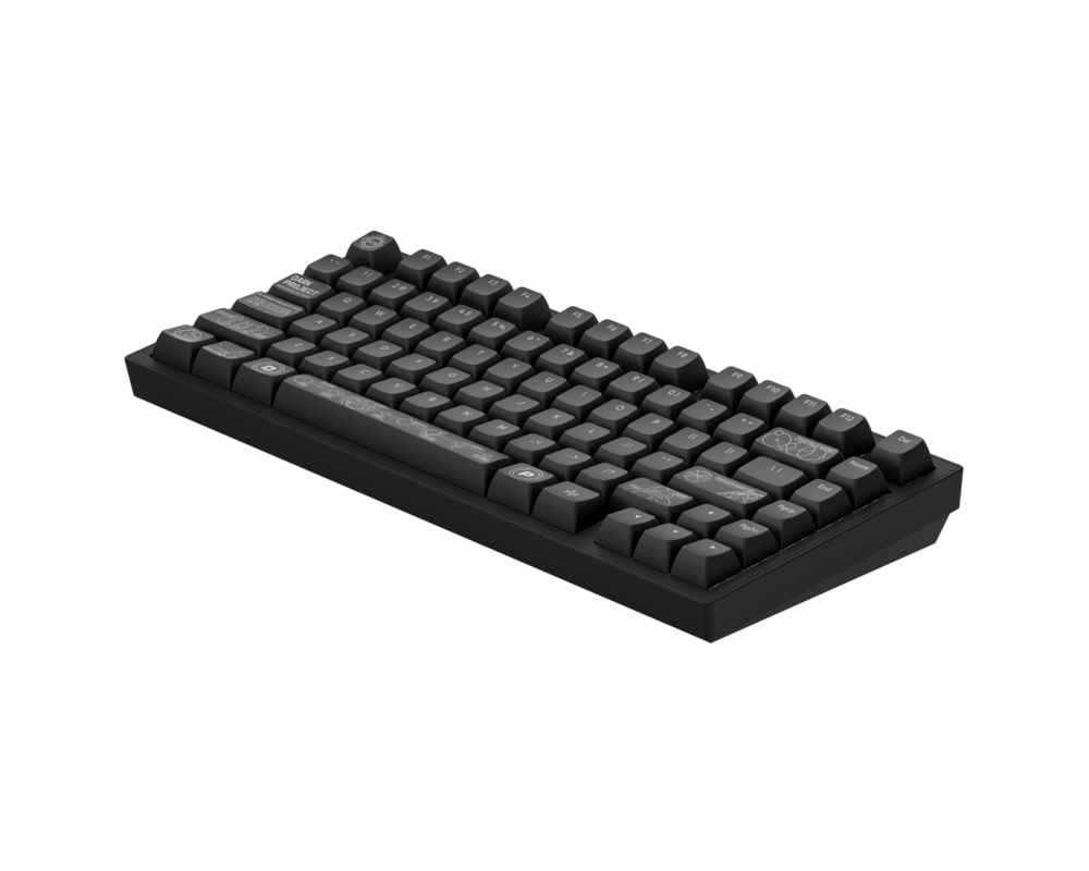 Клавиатура Геймърскa безжична клавиатура Dark Project ALU81A Terra Nova Black RGB 3