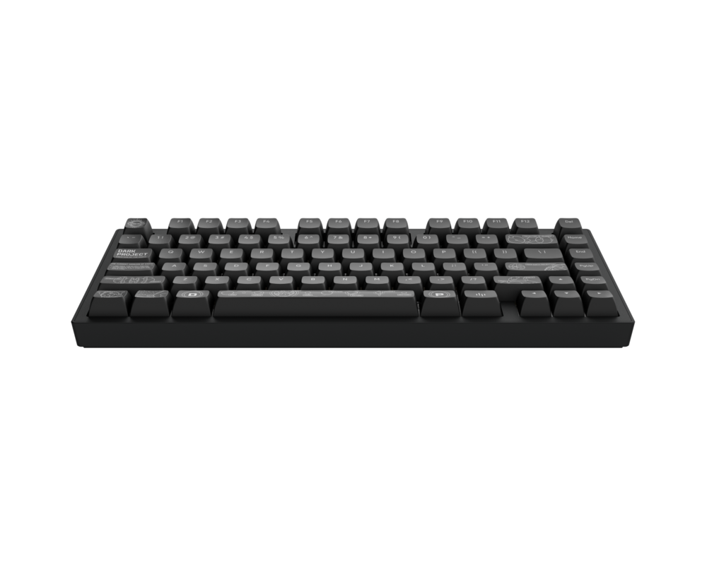 Клавиатура Геймърскa безжична клавиатура Dark Project ALU81A Terra Nova Black RGB 2
