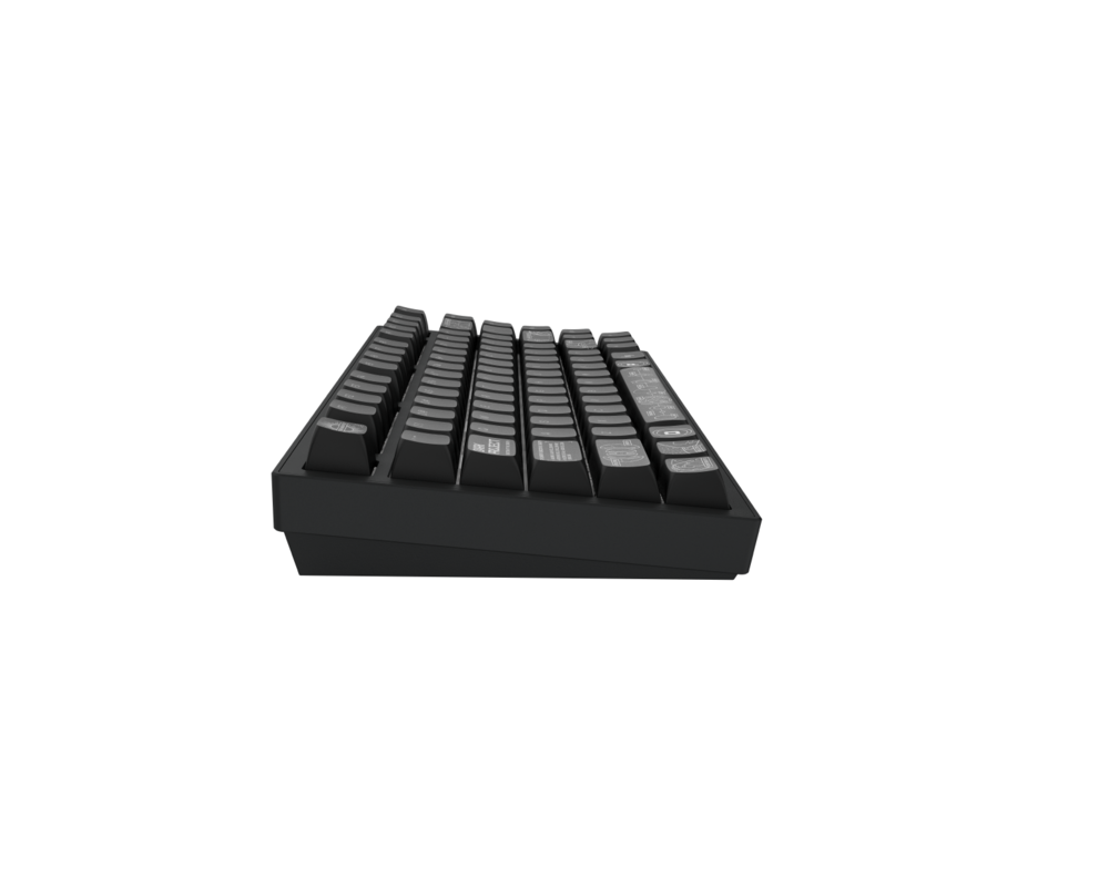 Клавиатура Геймърскa безжична клавиатура Dark Project ALU81A Terra Nova Black RGB 4