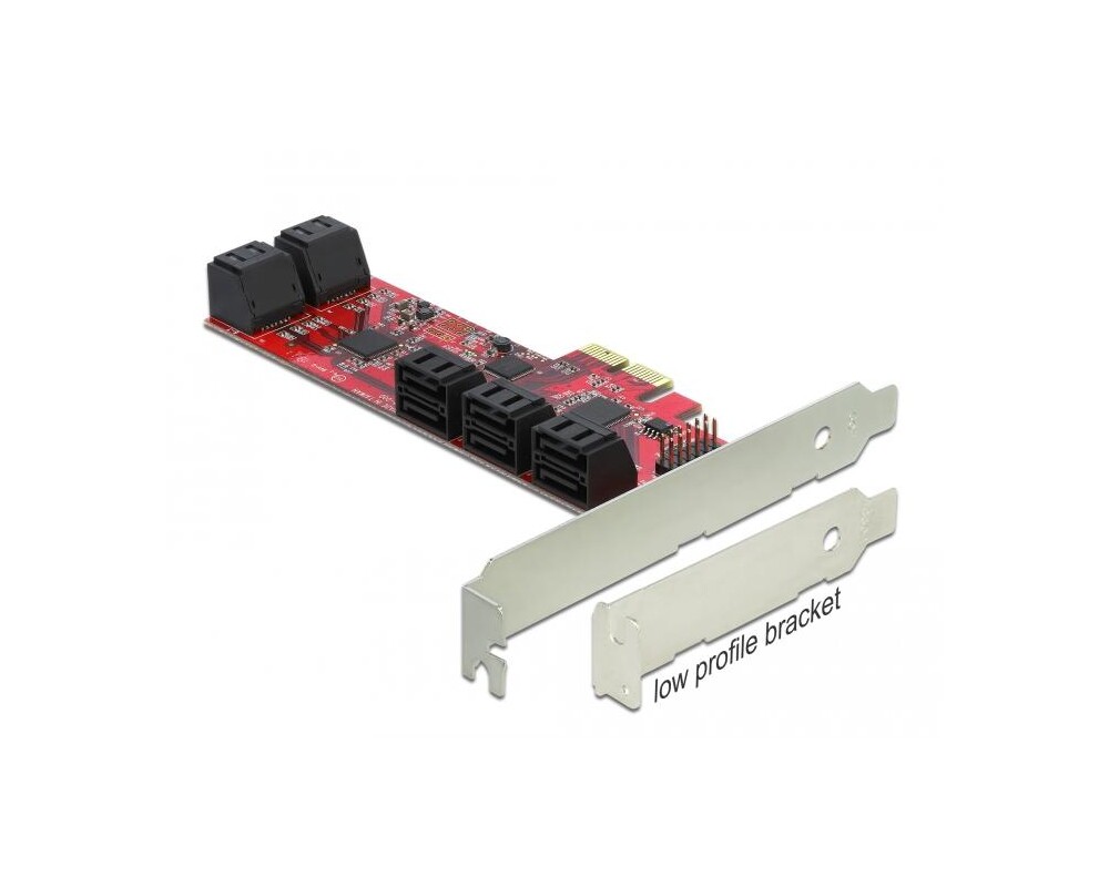 Контролер Delock SATA PCI Express Card - 10 ports 2