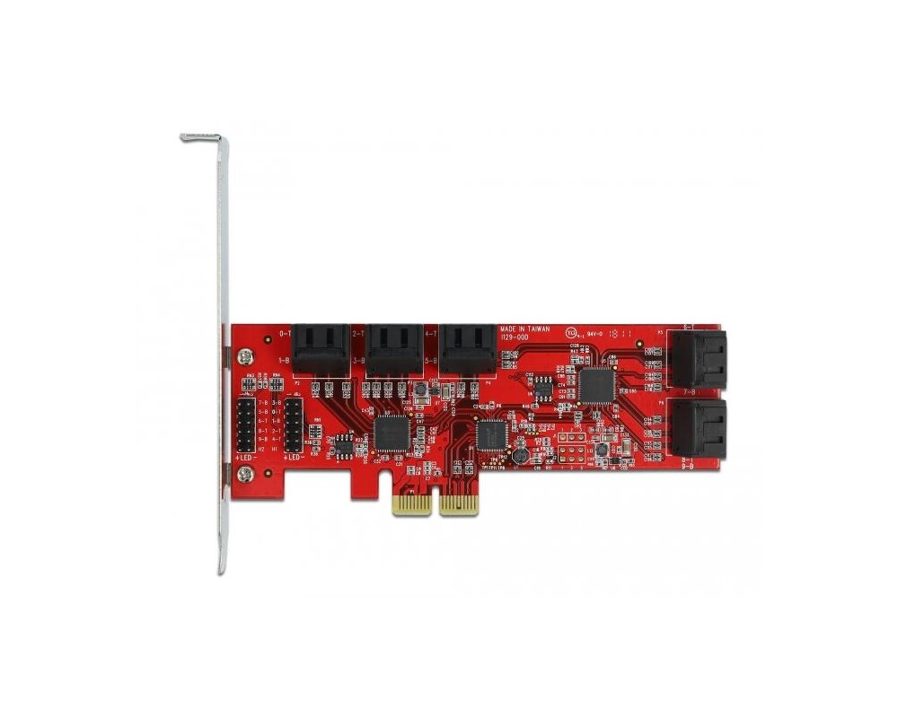 Контролер Delock SATA PCI Express Card - 10 ports 4