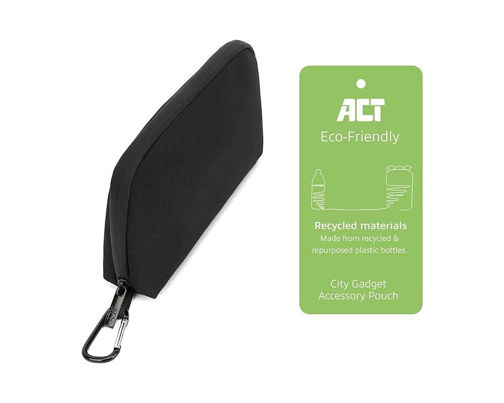 Чанта Органайзер за пътуване, ACT City Accessory, 24 х 5,50 х 14 см, 7 отделения, Черна 3