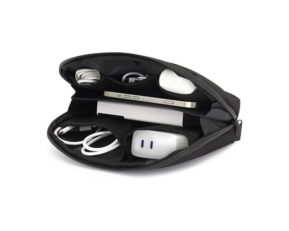 Чанта Органайзер за пътуване, ACT City Accessory, 24 х 5,50 х 14 см, 7 отделения, Черна 2