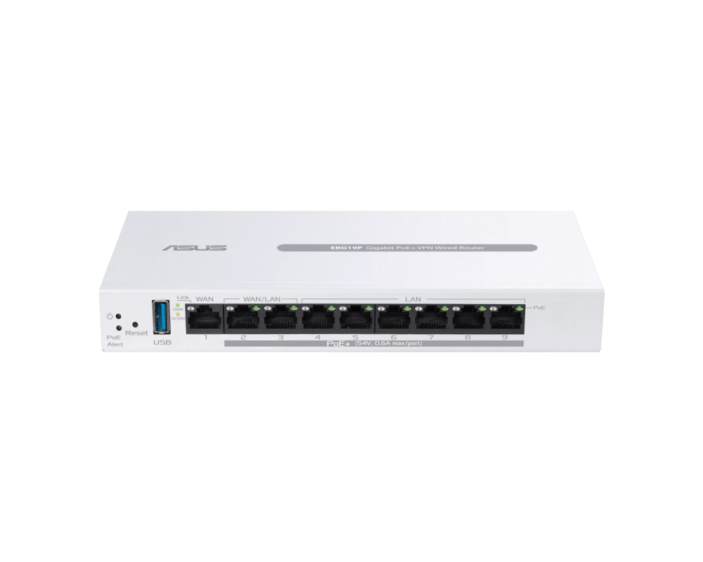 Рутер Asus Business Gigabit PoE+ VPN Wired Router 9