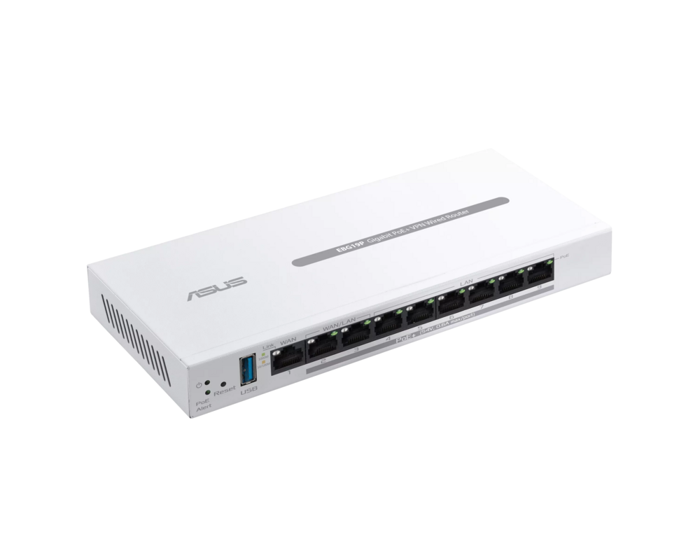 Рутер Asus Business Gigabit PoE+ VPN Wired Router 8