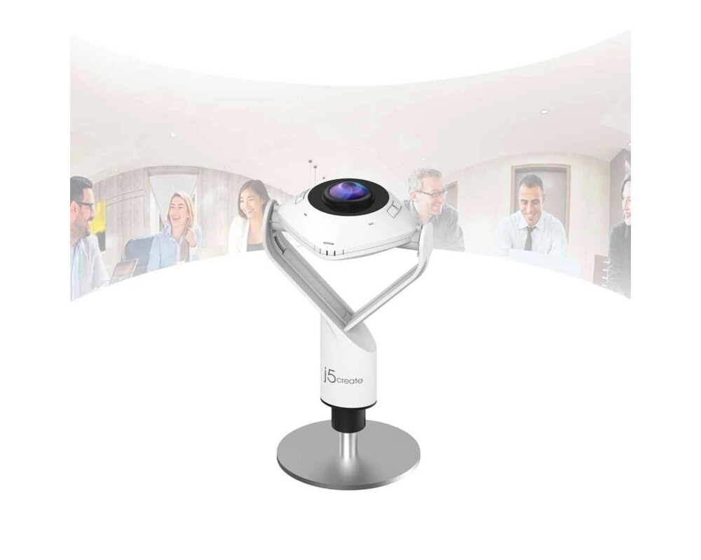Уеб камера j5create JVCU360 All Around UltraHD,1080p, микрофон, USB, 360° 7
