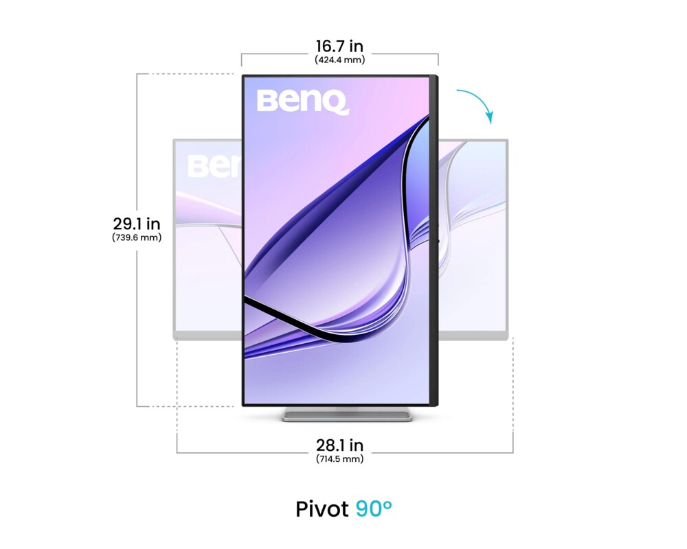 Монитор BenQ MA320U за MacBook Pro и MacBook Air, 31,5" , IPS , LED, 3840x2160, HDR10, 178°/178° , 1300:1 5
