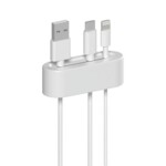 <span>Кабел</span> Органайзер за кабели HAMA Самозалепващ, 2 бр., Бял <span class='catalog-num-in-name'>HAMA-20568</span> - 