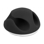 <span>Кабел</span> Органайзер за кабели Delock, Самозалепващ, 10 бр. в опаковка, Черен <span class='catalog-num-in-name'>DELOCK-18345</span> - 