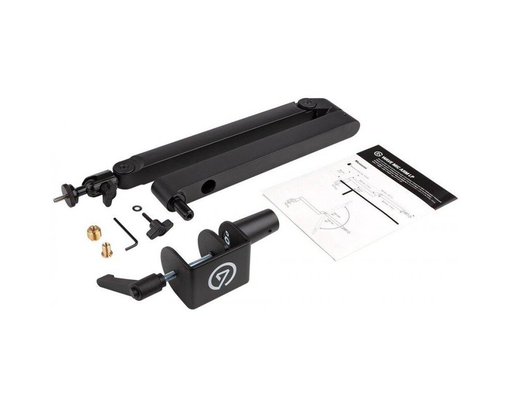 Геймърски аксесоари Стойка за микрофон Elgato Wave Mic Arm LP - Черно 6