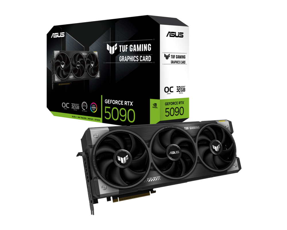 Видеокарта ASUS TUF Gaming RTX 5090 OC 32GB GDDR7 10