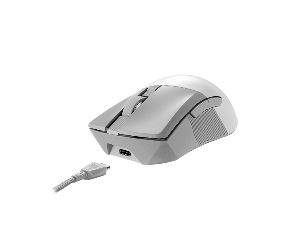 Мишка Геймърска безжична мишка ASUS ROG Gladius III Wireless AimPoint - Бяла 5