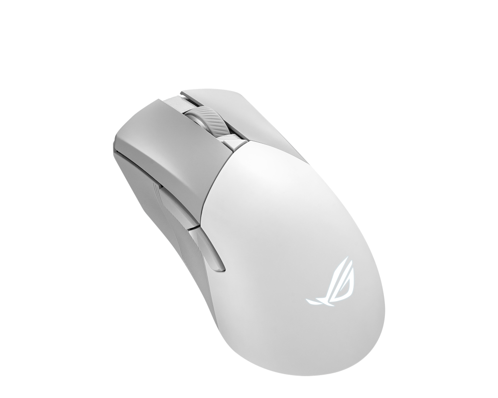 Мишка Геймърска безжична мишка ASUS ROG Gladius III Wireless AimPoint - Бяла