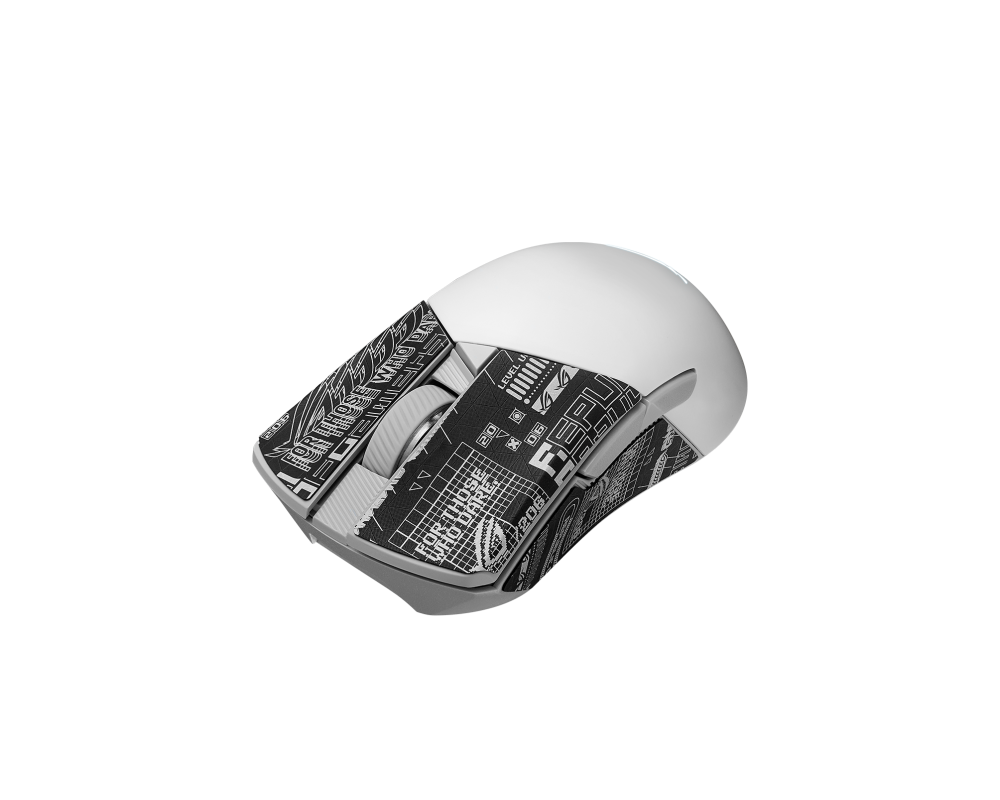 Мишка Геймърска безжична мишка ASUS ROG Gladius III Wireless AimPoint - Бяла 4