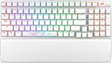  Геймърска безжична Клавиатура ASUS ROG Strix Scope II 96 - Moonlight White 801194 ROG-SCOPE-II-WHT на топ цена - PIC.bg