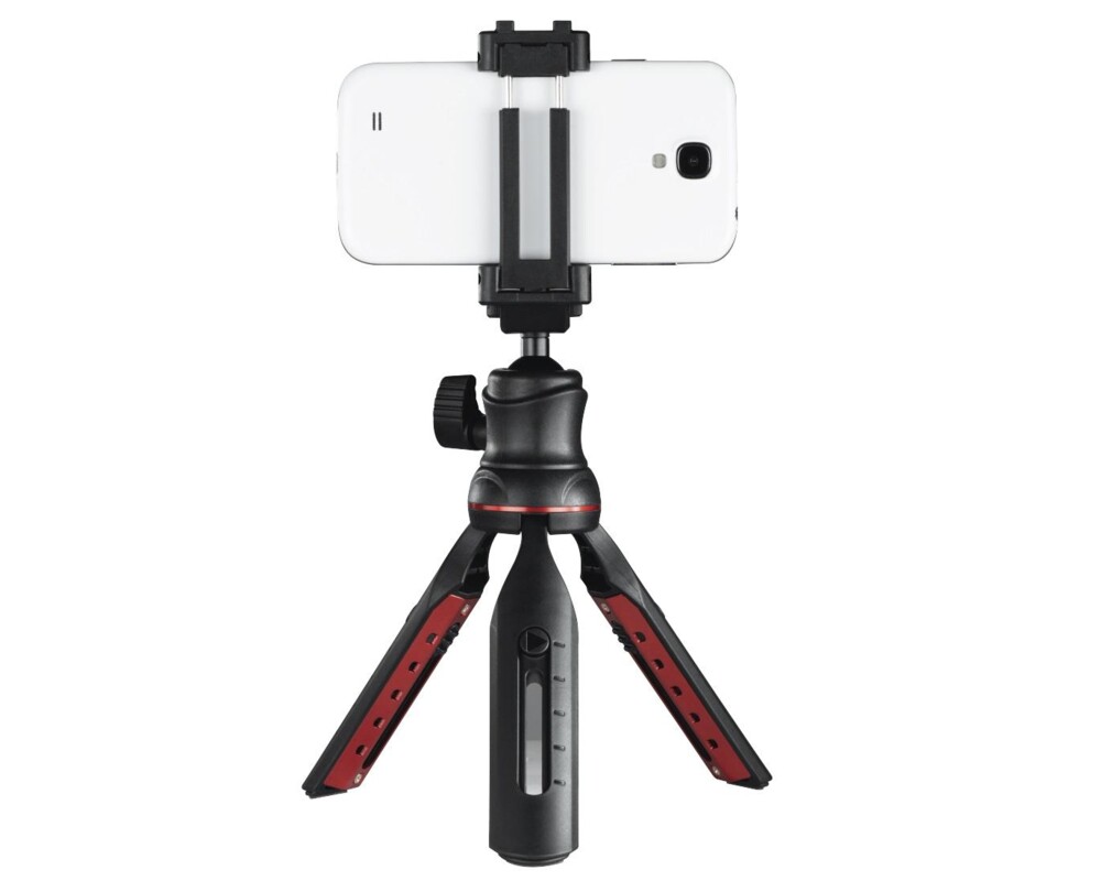Фото и видео аксесоари Мини статив HAMA Solid II 21B, Bluetooth дистанционно, 04635 2