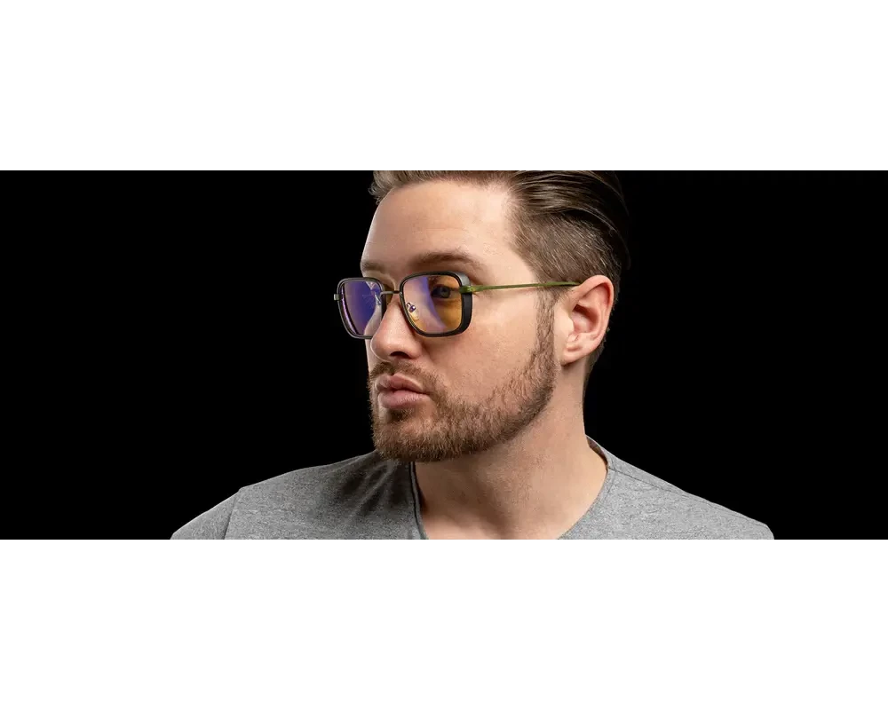 Очила за компютър GUNNAR Fallout Vault 33 Gunmetal/Olive - Amber 4