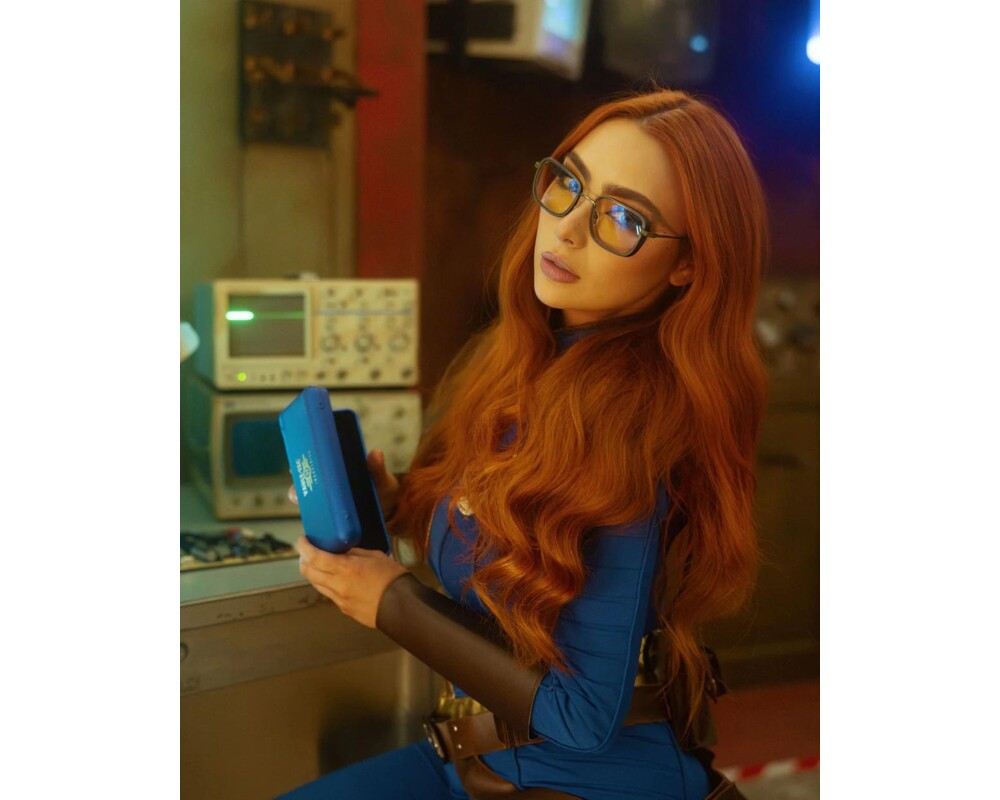 Очила за компютър GUNNAR Fallout Vault 33 Gunmetal/Olive - Amber 2