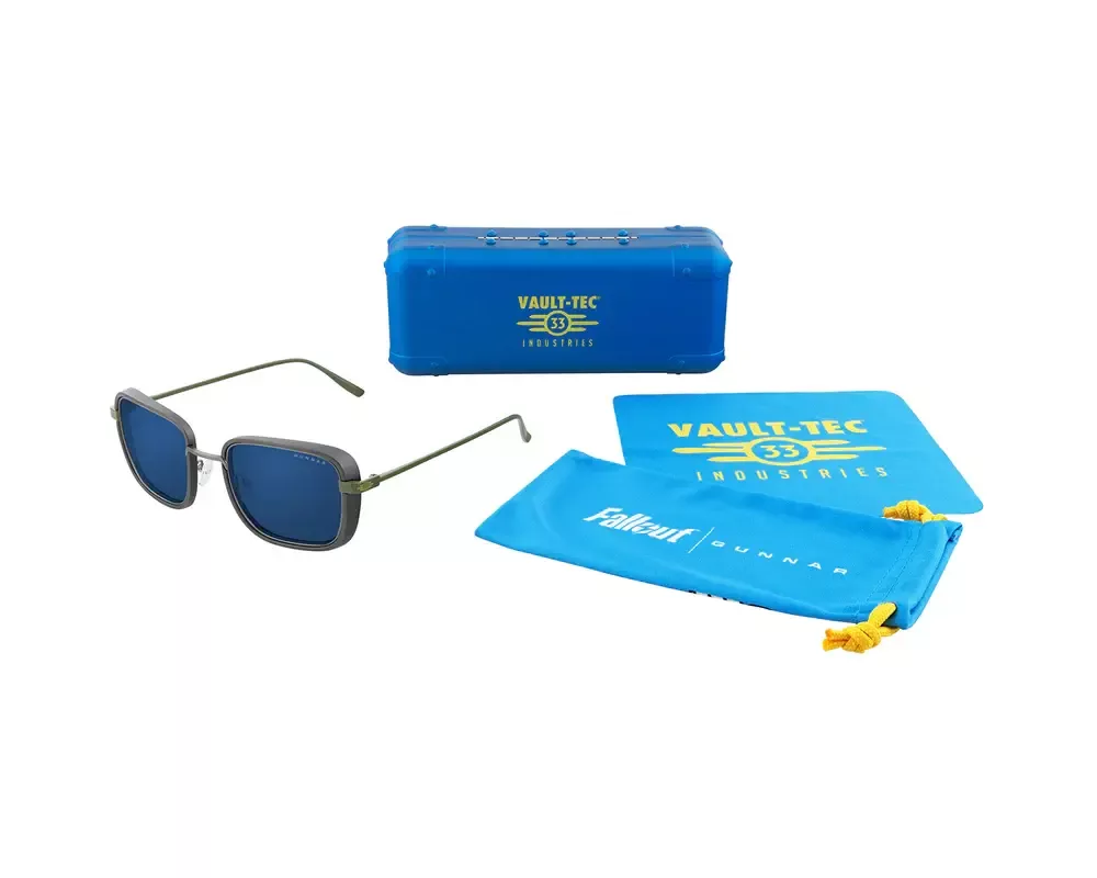 Очила за компютър GUNNAR Fallout Vault 33 Gunmetal/Olive - Sun 3