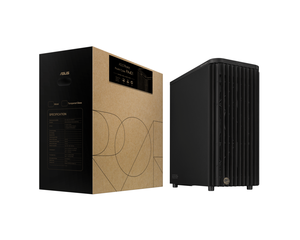 Кутия ASUS ProArt PA401 Wood Edition - Metal Panel 34