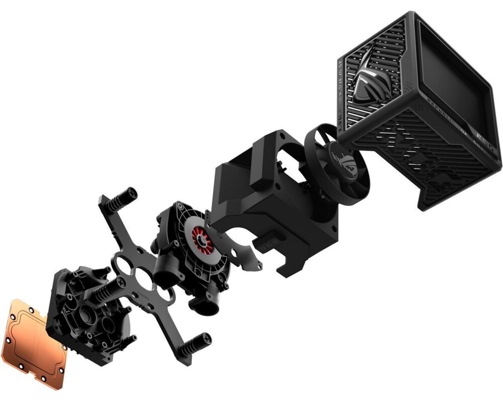 Охладител за процесор ASUS ROG RYUJIN III 360 ARGB EXTREME 3.5" LCD Display 11