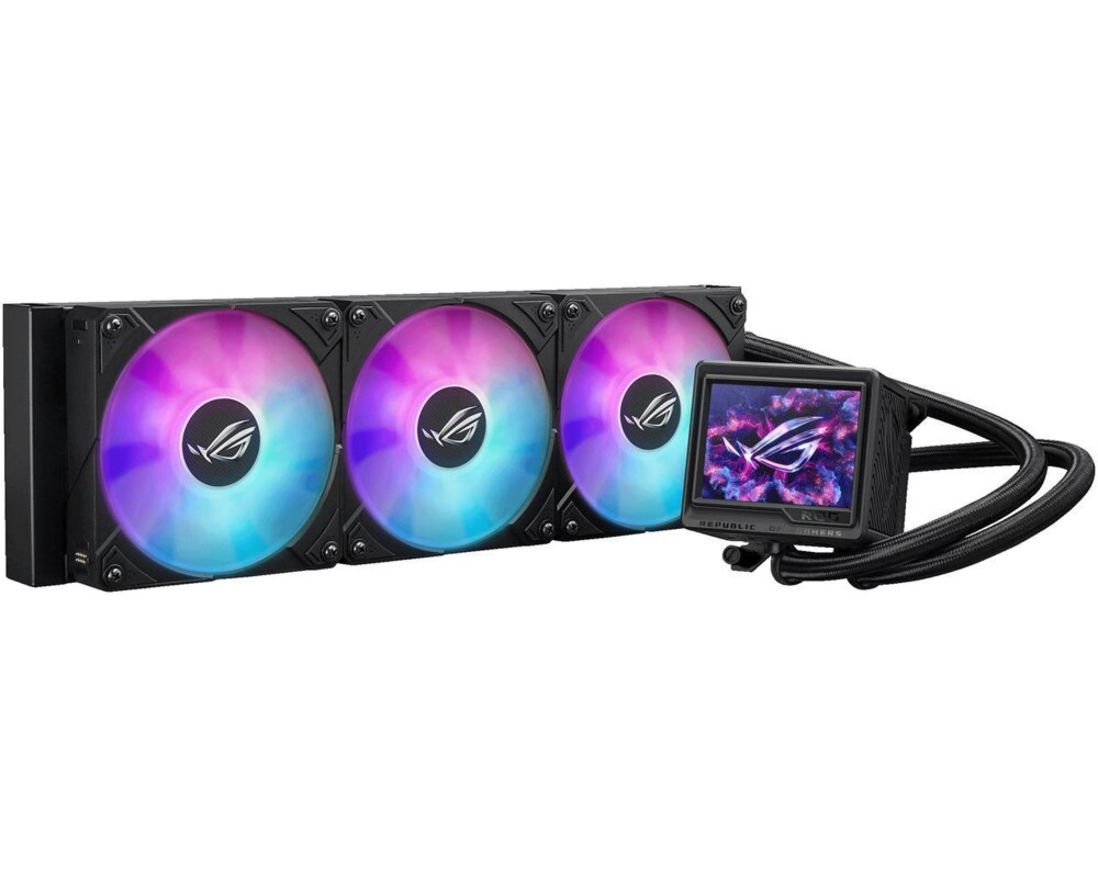 Охладител за процесор ASUS ROG RYUJIN III 360 ARGB EXTREME 3.5" LCD Display 3