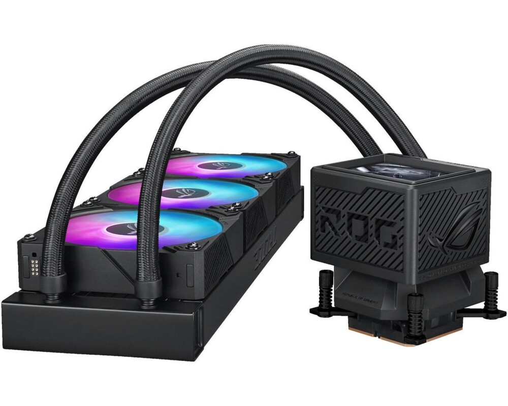 Охладител за процесор ASUS ROG RYUJIN III 360 ARGB EXTREME 3.5" LCD Display 4