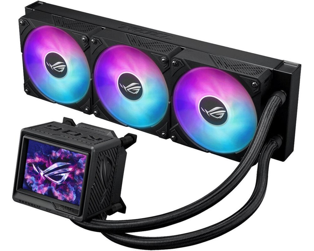 Охладител за процесор ASUS ROG RYUJIN III 360 ARGB EXTREME 3.5" LCD Display 2
