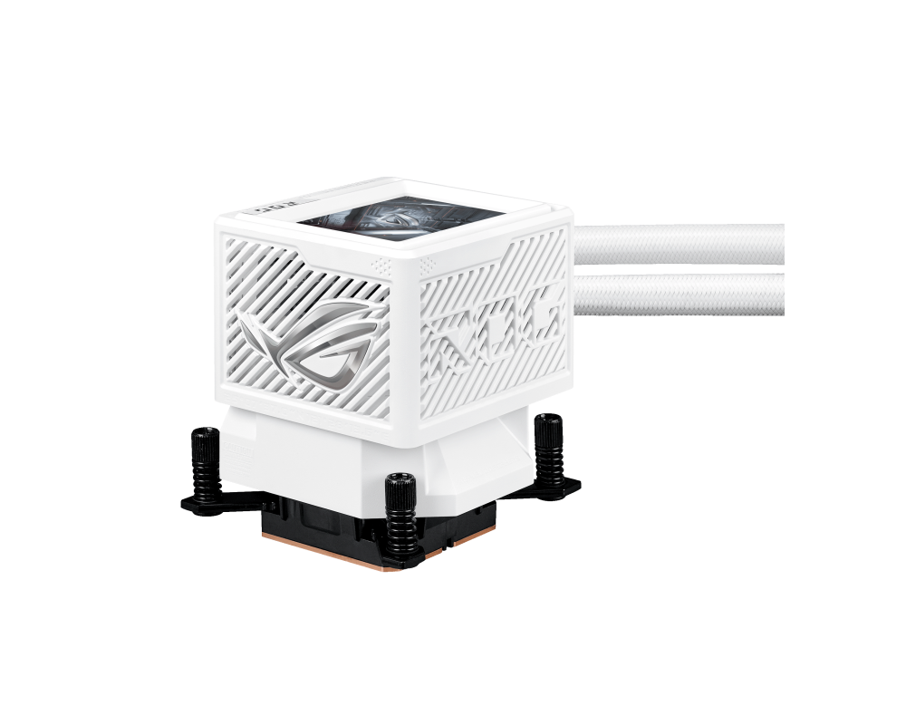 Охладител за процесор ASUS ROG RYUJIN III 360 ARGB EXTREME White Edition 3.5" LCD Display 6