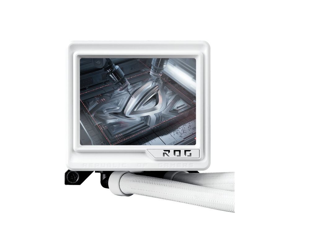 Охладител за процесор ASUS ROG RYUJIN III 360 ARGB EXTREME White Edition 3.5" LCD Display 4