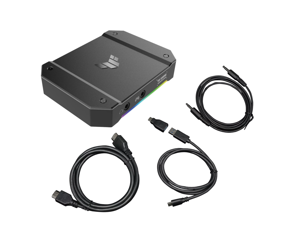 TV тунер/видео устройство Външен кепчър TUF GAMING CAPTURE BOX-4KPRO 6
