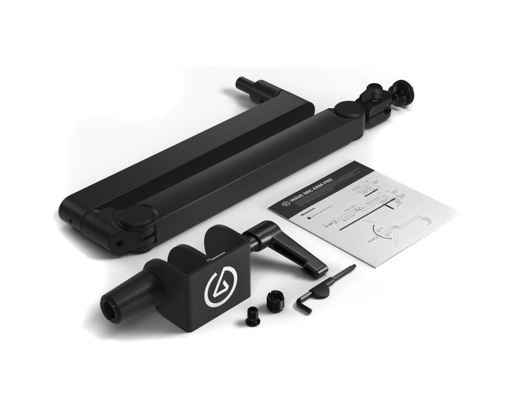 Геймърски аксесоари Стойка за микрофон Elgato Wave Mic Arm Pro - Черно 2