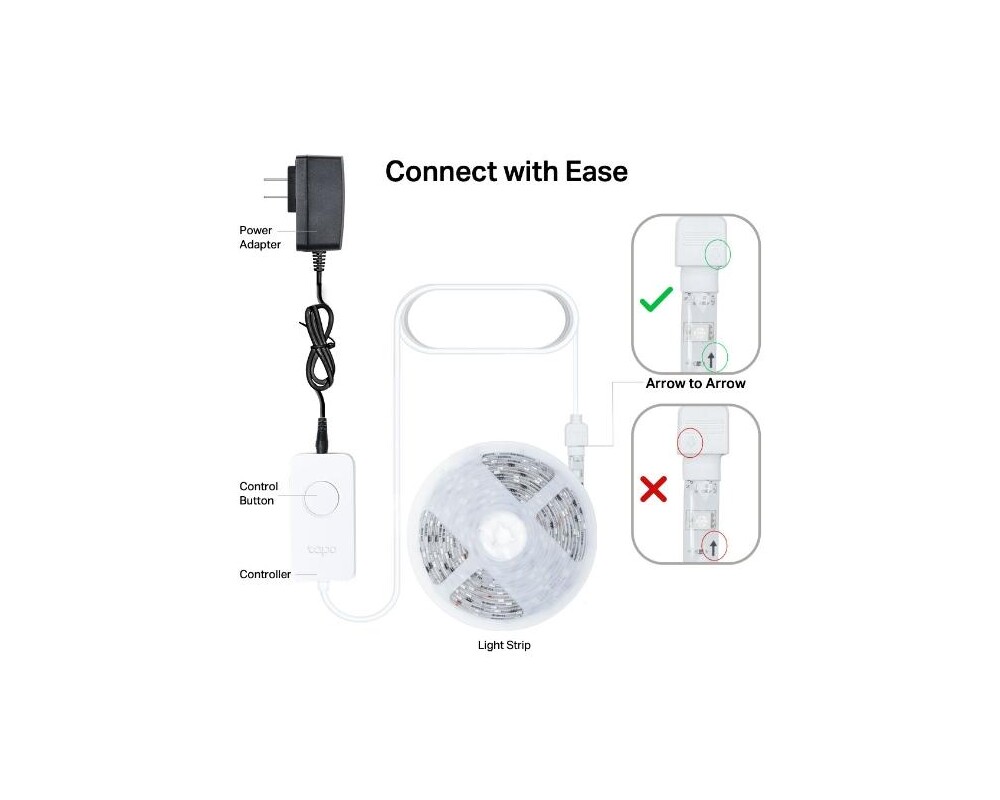 Осветително тяло TP-Link Tapo L920 5 метра 12