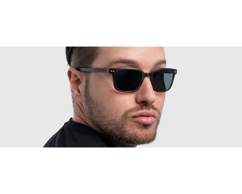 Очила за компютър Компютърни очила GUNNAR Muir Ebony (wood), Sun 3