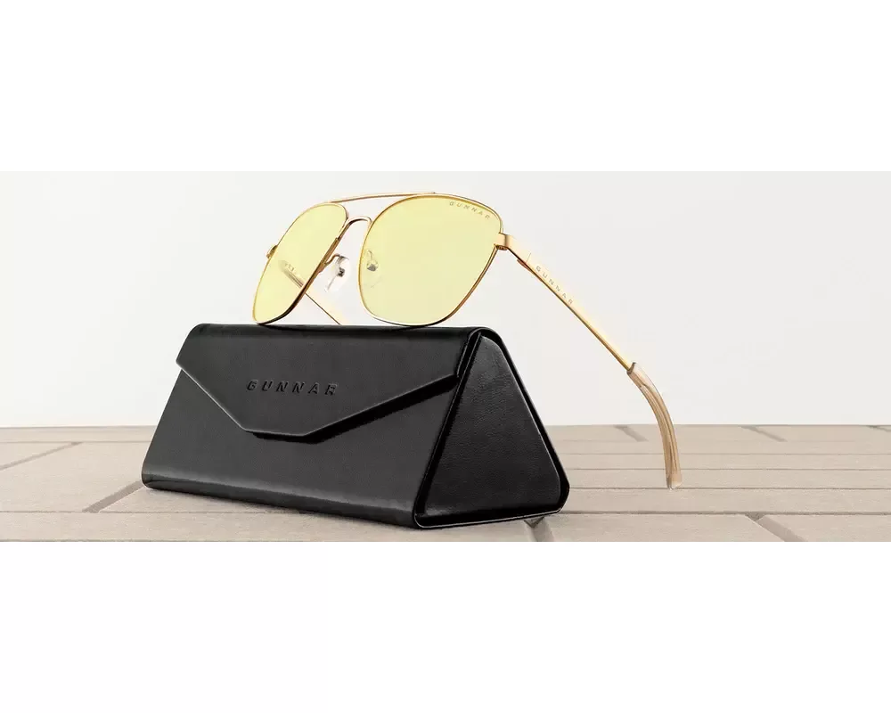 Очила за компютър Компютърни очила GUNNAR Mustang Onyx, Amber 6