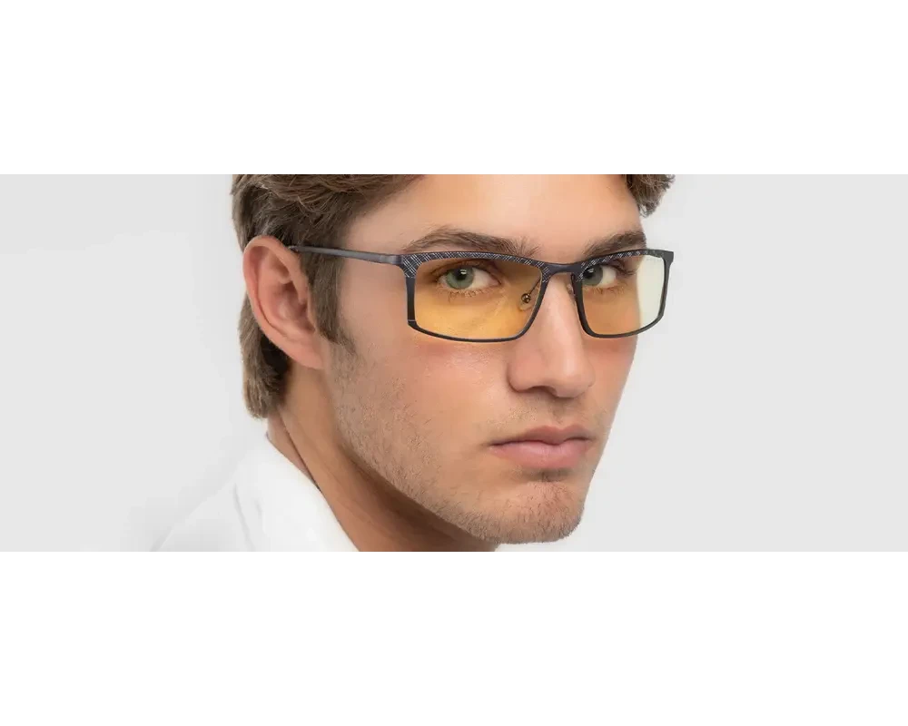 Очила за компютър Компютърни очила GUNNAR Plaid Graphite - Amber 2