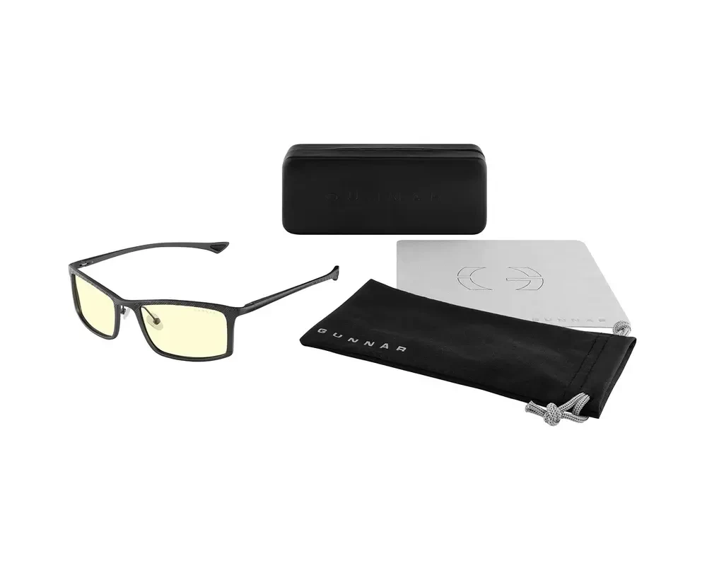 Очила за компютър Компютърни очила GUNNAR Plaid Graphite - Amber 5