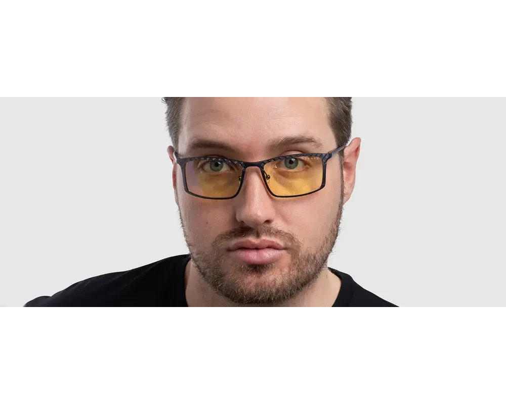 Очила за компютър Компютърни очила GUNNAR Plaid Graphite - Amber 3