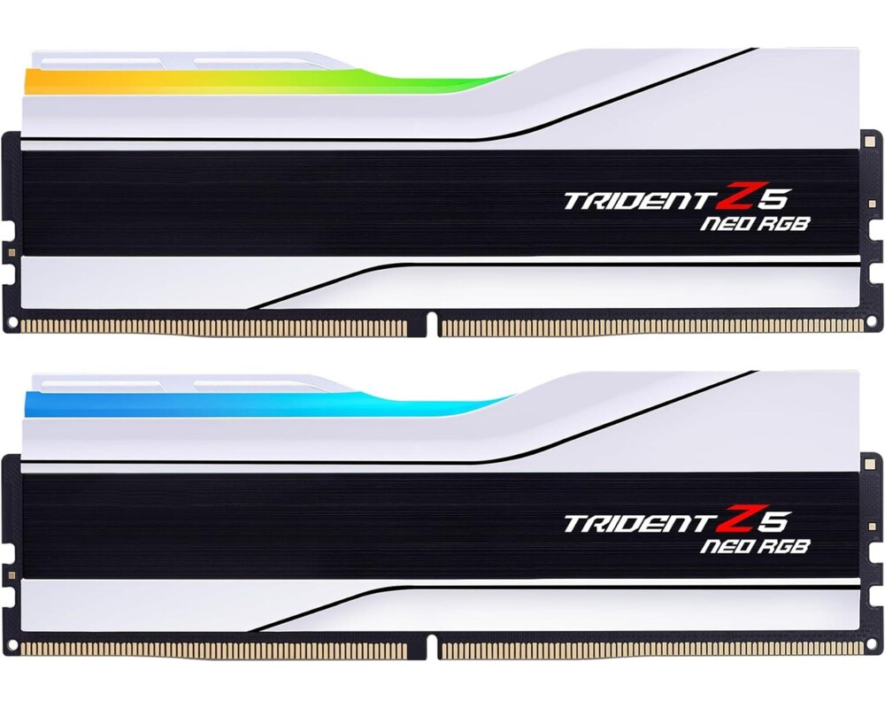 Памет G.SKILL Trident Z5 Neo RGB 32GB(2x16GB) DDR5 6400MHz F5-6400J3039G16GX2-TZ5NRW - AMD EXPO