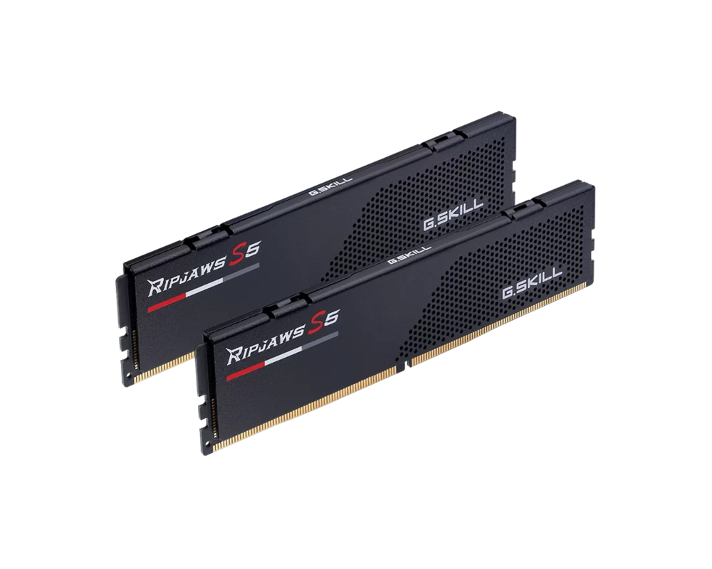 Памет G.SKILL Ripjaws S5 Black 64GB(2x32GB) DDR5 6000MHz - Intel XMP 2