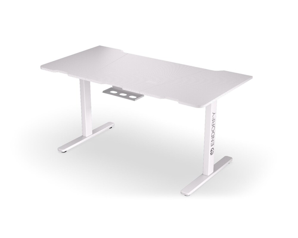 Геймърско бюро ENDORFY - Atlas L Electric - Onyx White 6