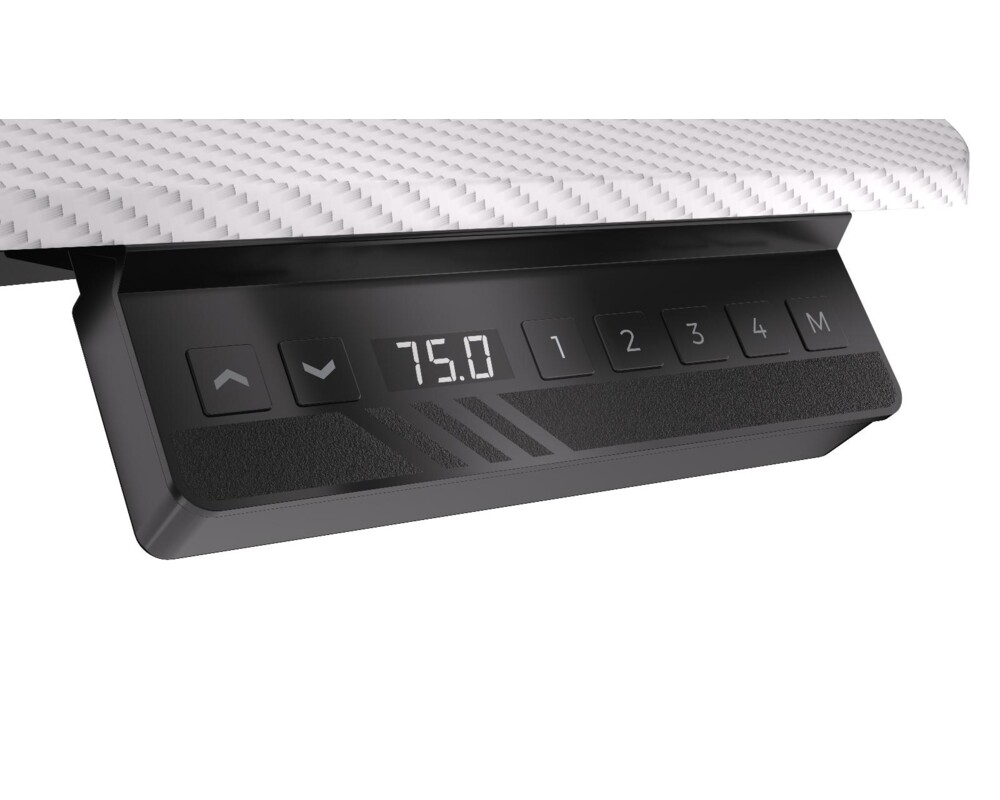 Геймърско бюро ENDORFY - Atlas L Electric - Onyx White 13