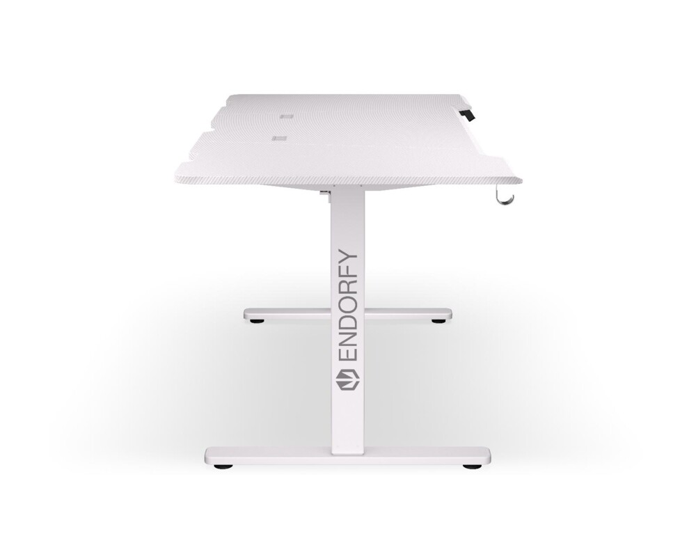 Геймърско бюро ENDORFY - Atlas L Electric - Onyx White 9