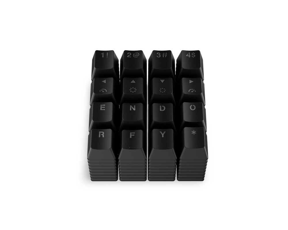 Геймърски аксесоари Капачки за механична клавиатура ENDORFY - 124 бр PBT - Черно 3