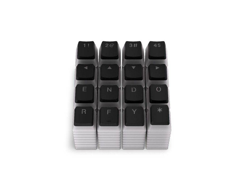 Геймърски аксесоари Капачки за механична клавиатура ENDORFY - 124 бр PBT - US Layout 3