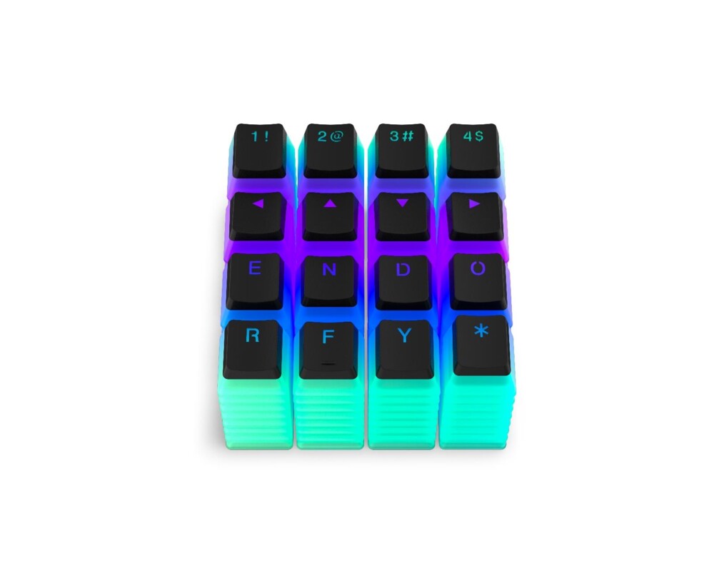 Геймърски аксесоари Капачки за механична клавиатура ENDORFY - 124 бр PBT - US Layout 4