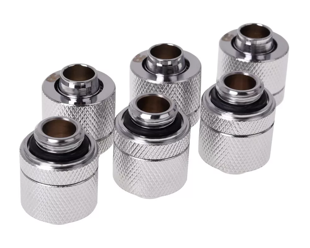 Част за охладител Alphacool HF, , 13/10mm, G1/4, Сребрист, 6 броя 2